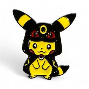 Umbreon Poncho Pikachu Enamel Pin